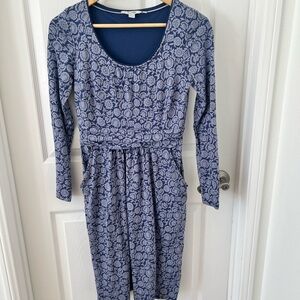 Boden Blue Floral Dress